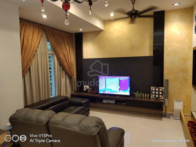 3 storey terrace at Bukit Dumbar Residence, Penang 1