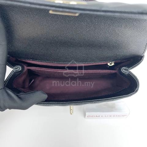 Preloved Chanel Black Caviar Small Coco Handle GHW - photo 6 of 6