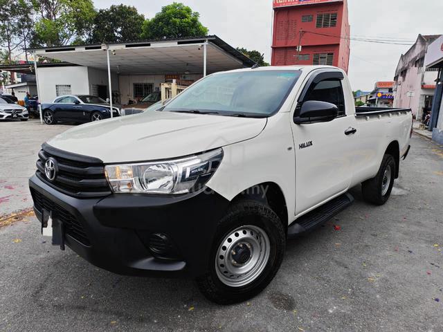 2018 Toyota HILUX 2.4 Single Cab (M) Boleh Loan - 1