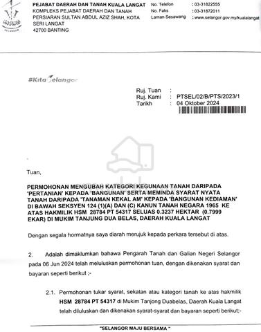 Tanah Lot JENJAROM Jalan Sekolah Status BANGUNAN 1