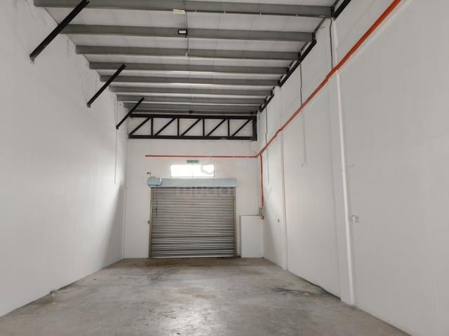 Single storey link factory for rent sg kapar indah klang 1