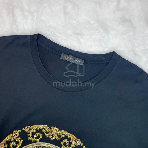 Versace Medusa Head Black Cotton Tee - photo 4 of 5
