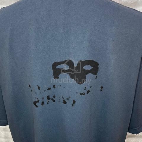 Balenciaga Dirty BB Paris Icon Blue Tee - photo 4 of 6