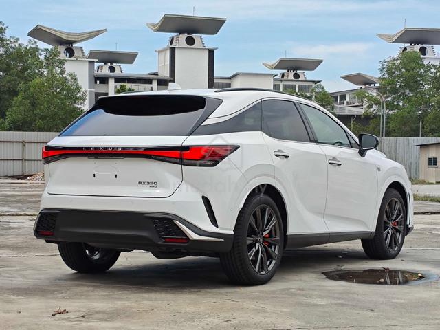 2025 Lexus RX 350 2.4 F Sport PROF RED INT.4CAM 8K - 2