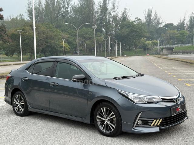 2017 Toyota COROLLA ALTIS 1.8 G FULL SERVICE RCD - 2