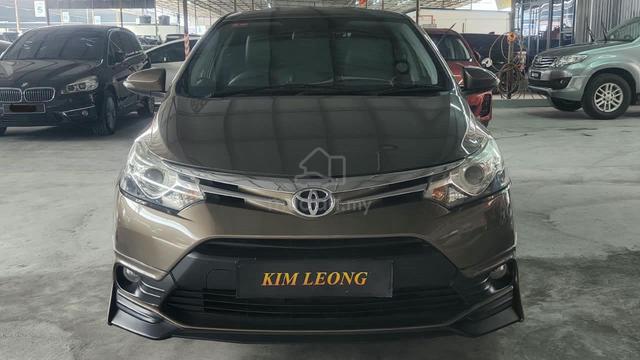 2015 Toyota VIOS 1.5 G / BLACK LEATHER /PUSH START - 3