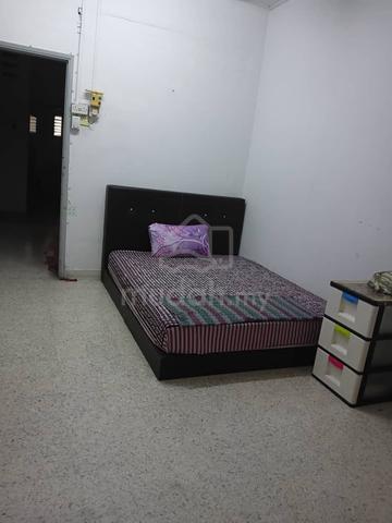 Double room, semi furnished  1