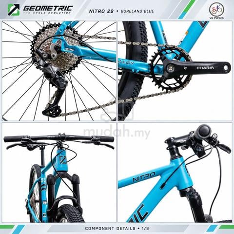 GEOMETRIC NITRO 29 DEORE 11speed MTB ALUMINIUM - photo 4 of 6
