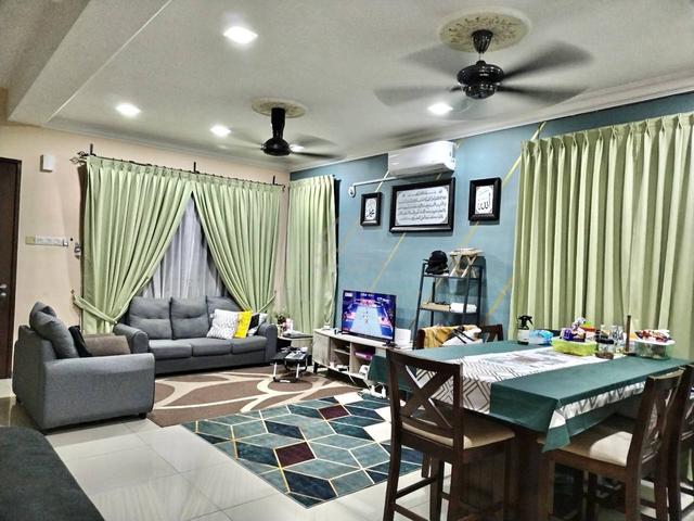 Maya Height Bandar Seri Alam 2 storey terrace renovated Full Loan 1