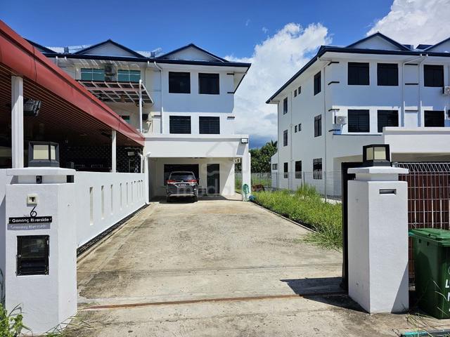 Taman Ganang Riverside, Kepayan, Landed House, 3 Storey, Inter Corner 1