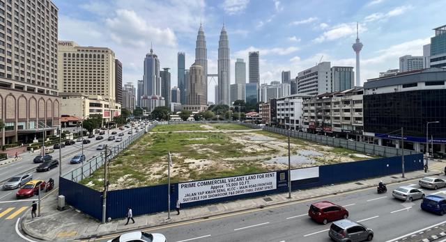 Prime 15,000 sqft Main Road Commercial Land Jalan Yap Kwan Seng KLCC 1