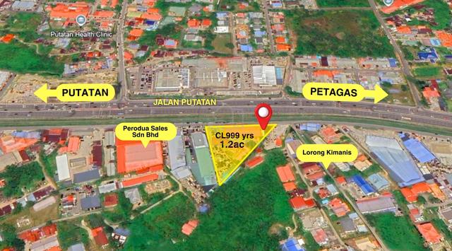 Limited! Putatan - Petagas Road Side Frontage Prime Industry Land 1