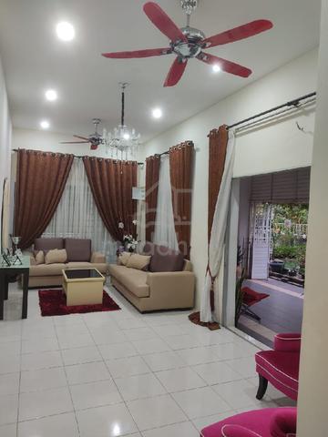 (Fully furnished) Rumah Cornerlot 1 Tingkat, Taman Sri Raban 1