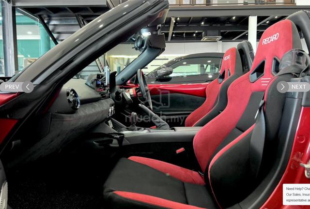 2022 Mazda ROADSTER 1.5 990S (M) Recaro Seat - 4