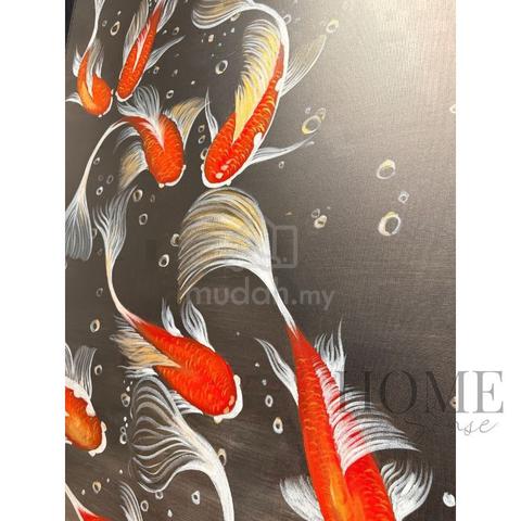 Eight Koi in Harmony – Acrylic Wall Art - photo 5 of 6