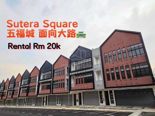 Sutera Square Sutera Utama New Shop Jalan Sutera Tanjung For Rent 1