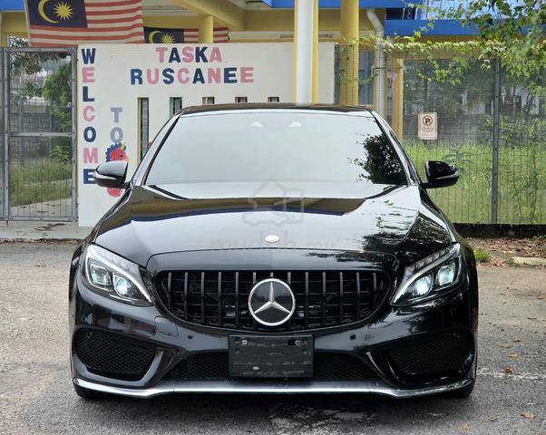2015 Mercedes C250 AMG HUD DISPLAY P/BOOT SPOILER - 3