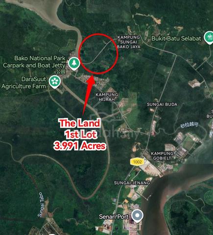 3.991 Acres Land (1st Lot) @ Jalan Sungai Bako, Kuching 1