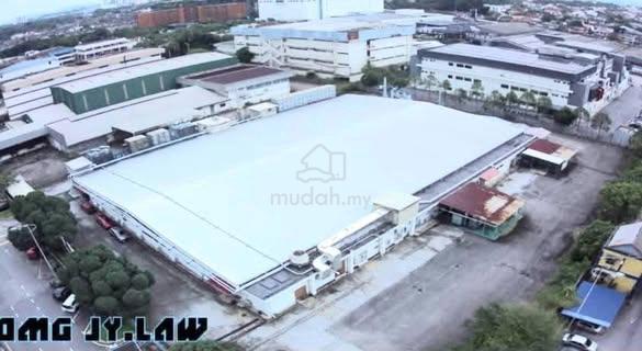 Petaling Jaya Single Storey Detached Factory 2000 Amp Freehold with CF 1