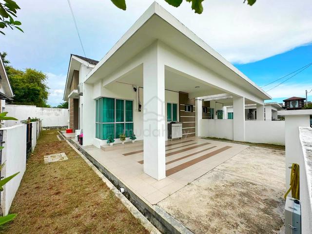 Semi D Single Storey Taman Brokoli Lunas Kulim Cantik Renovated 1