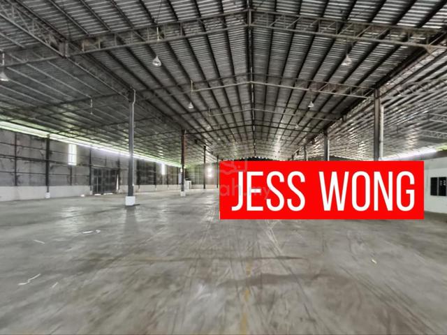 Single storey warehouse for rent with office at sungai bakap jawi (bes 4