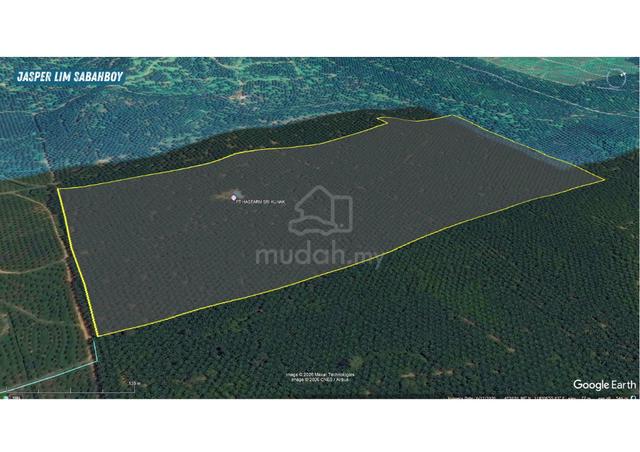 Kalumpang | Kunak 100 Acres Flat Plantation Land 🔥 1