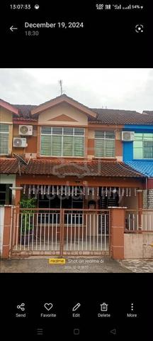 Pasir Gudang Taman Scientex Jalan Helang Double Storey Terrace House 1