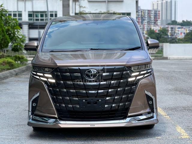 2025 Toyota ALPHARD 2.5 Z GOLD BODYKIT & SIDE STEP - 3