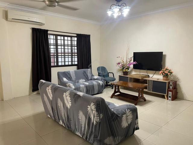 Fully Furnished Semi-Detached House for Rent @ Taman Putrajaya Bintulu 1