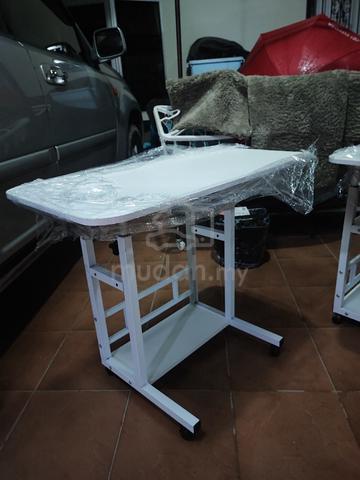 adjustable height roller laptop side table  - photo 4 of 5