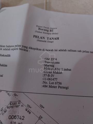Tanah Lot Keluasan 484 Meter Persegi Untuk Dijual 1