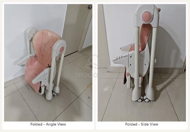 LUNABABY Foldable Baby High Chair – Adjustable Hei - photo 4 of 5