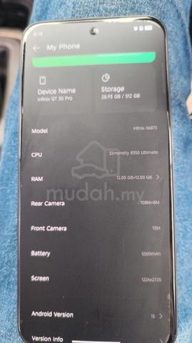 infinix gt30 pro ram24 - photo 3 of 5