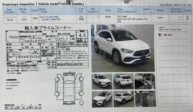 2022 Mercedes Benz GLA-45 S 2.0 4MATIC AMG 4.5B 7K - 4