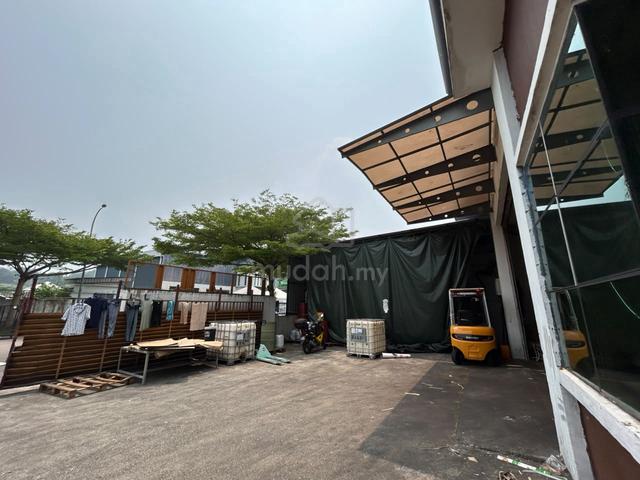 FULL EXTEND COVER 1.5 Sty SemiD Factory @ Kempas Utama LIGHT Near HWAY 1
