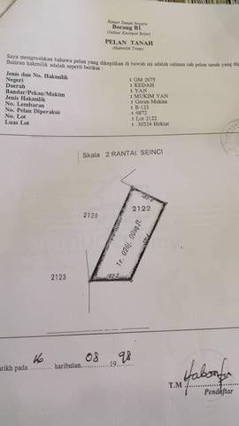 Rumah Bungalow dan Tanah- Kampung tohor Yan 3