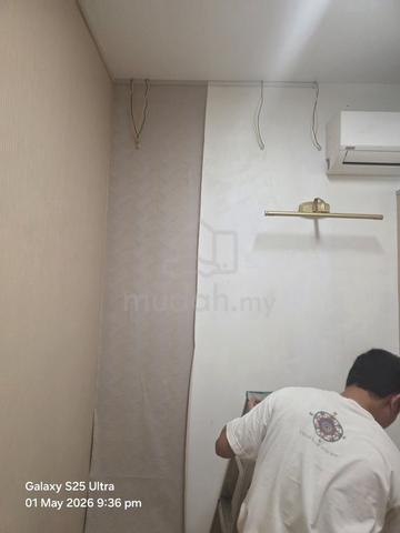 DESIGN KAYU VINYL FLOOR l tebal 3mm bekal pasang l - photo 5 of 6
