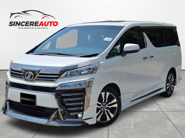 Toyota VELLFIRE 2.5 ZG NICE VALUE NUMBER CAR KING - 1