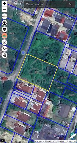 [MAK CHILI] Lot Bangunan LUAS 21,689 ft² (⅟₂ Ekar), OPEN View,FREEHOLD 1