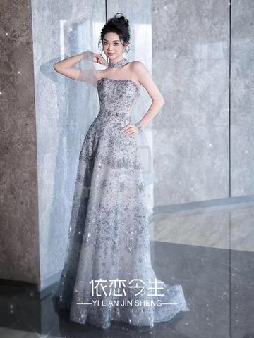 evening dresses fuller figure Ladivine CM383C Prom Dress - Peacock
