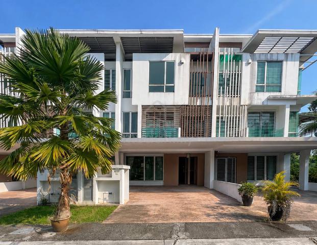 (PALING MURAH) FACING OPEN 3 Storey Superlink Cassia Garden, Cyberjaya 1