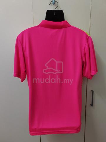 ITEM BARU_Baju T-Shirt ARORA size L Pink_Green - photo 2 of 4