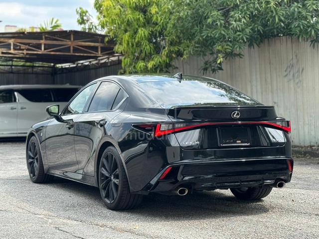 2022 Lexus IS300 2.0 F-SPORT BLACK INT ORANGE CALP - 2