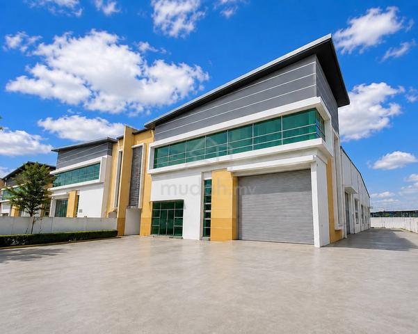 Kulai I Park Semi-D Factory with Mezzanine Office 1