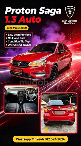 2020 Proton SAGA AUTOMATIK 1.3L (A) LEATHER SEAT - 1