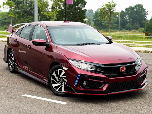 2017 Honda CIVIC 1.8 (A) BURGUNDY SERVICE RECORD ! - 1