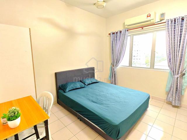 FREE 1 MONTH - Sunway Female Medium Room Suriamas Near Pyramid Geo BRT 1