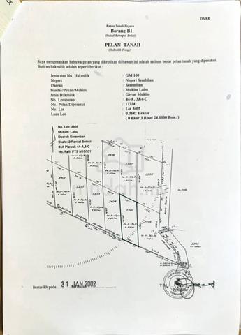 tanah utk dijual 1