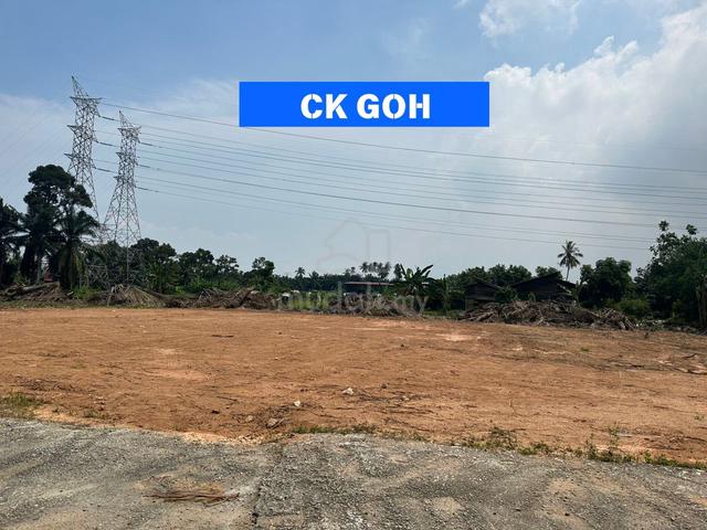 Jawi Flat Land Warehouse 100k SF 2.5 Acres Store Sungai Bakap FREEHOLD 1