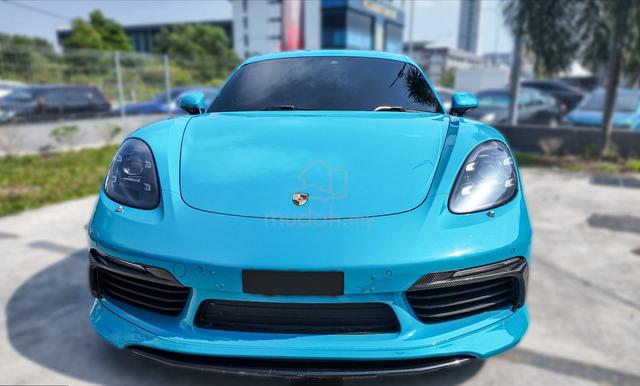 2017 Porsche 718 2.0 CAYMAN - Miami Blue - 3